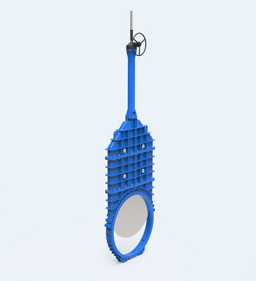 Unidirectional seal Knife Gate Valve